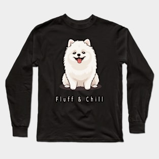 Pawfect Pals: Canine Charm Dog Cute Funny Long Sleeve T-Shirt